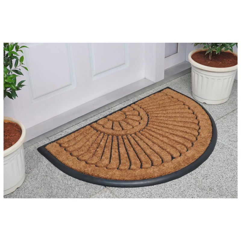 Calloway Mills حصيرة مدخل كبيرة من كوير وقماش مطاطي من كالوواي ميلز، 24" × 36" - Image 2